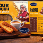 sour dough rusk 400gm “Golden Rusk — Egyptian Fermentation, Indian Warmth”